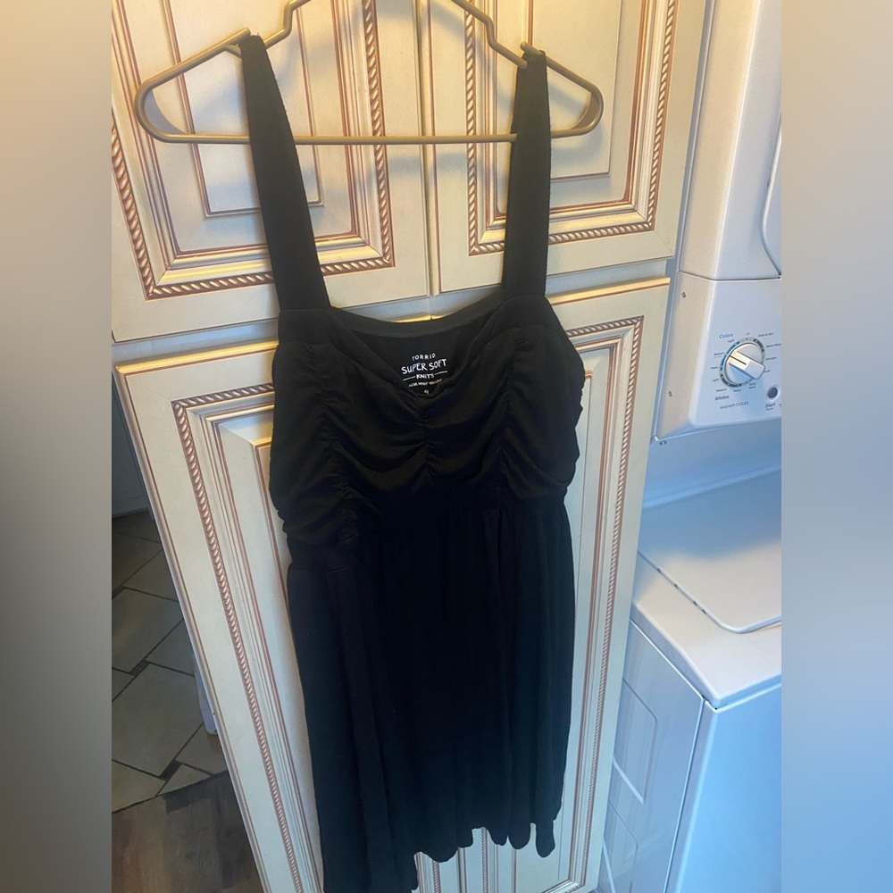 Torrid Size 4 Super Soft Black Dress